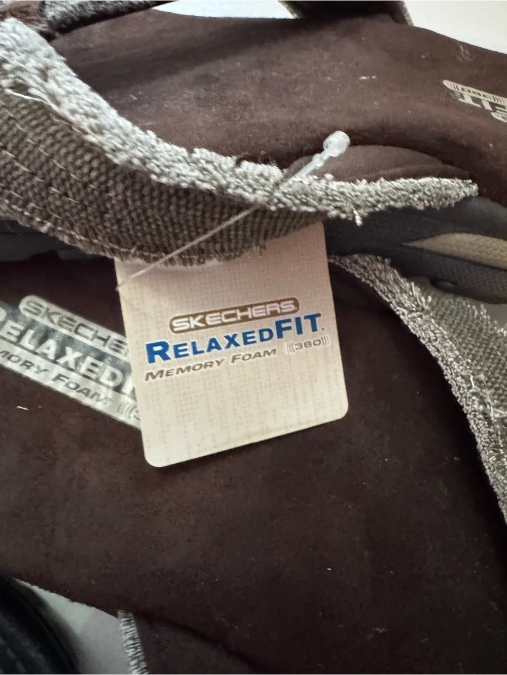 SKECHERS Bosnia Relaxed Fit 360 Supreme Chocolate Brown Thong Sandals NEW 14